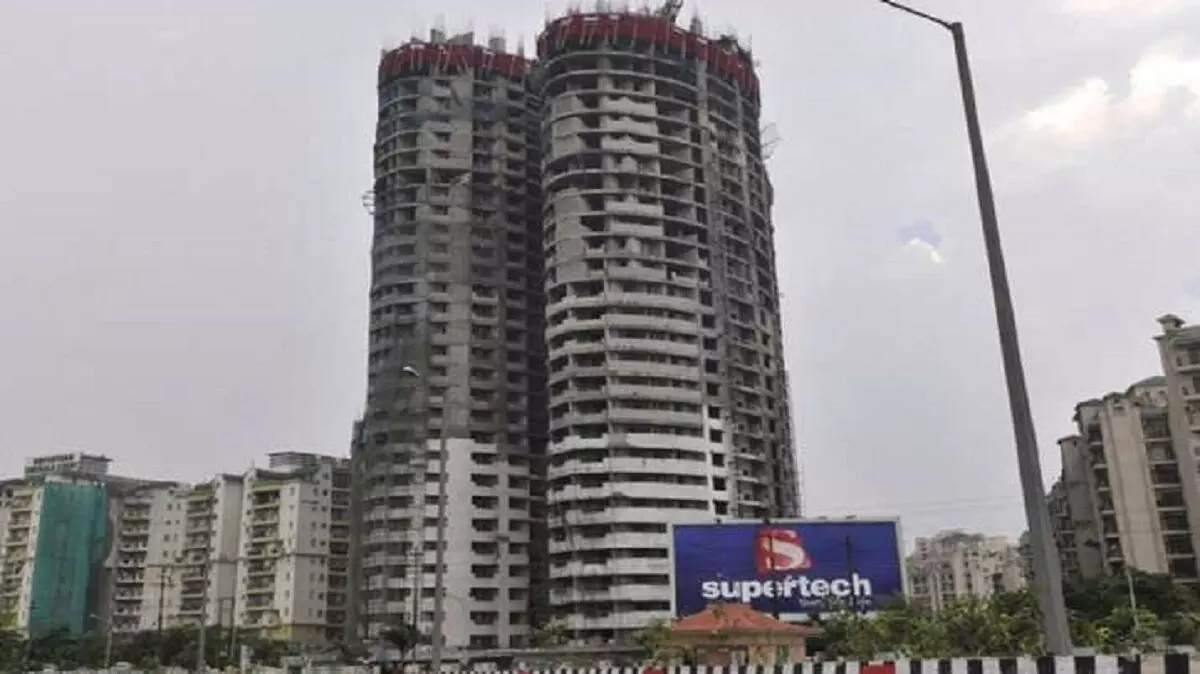 supreme court grants extension for demolition supertech twin towers till august 28