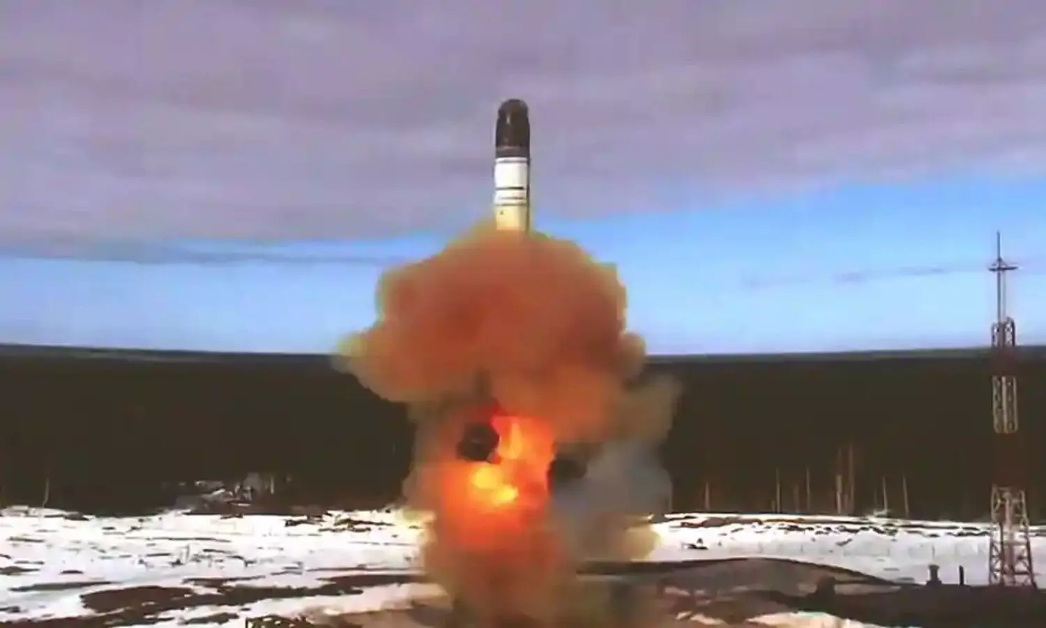 nuclear missile test