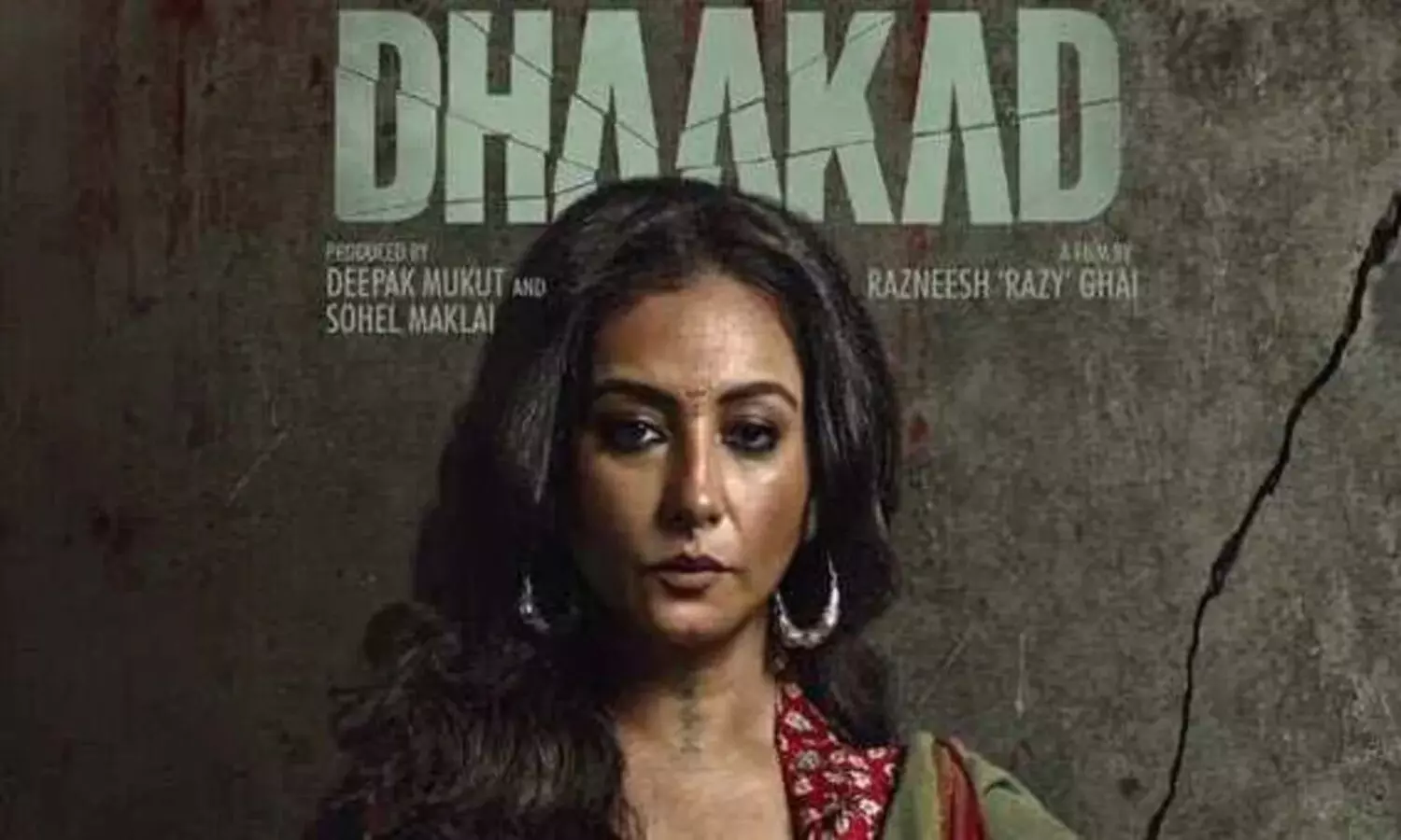 Actress Divya Dutta in Film Dhakad