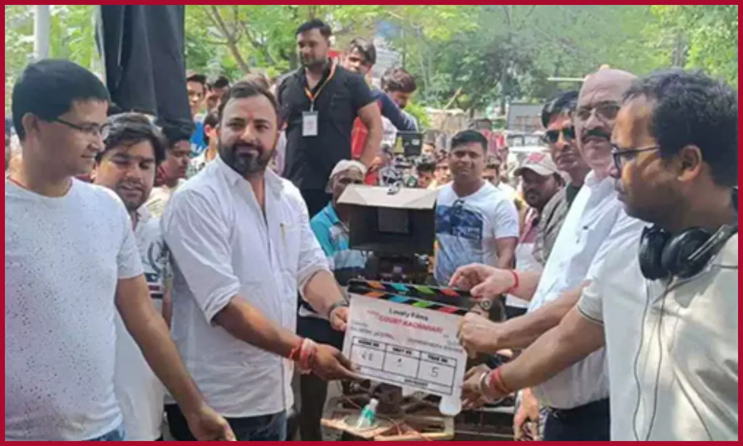 bollywood shooting film court kachari in meerut