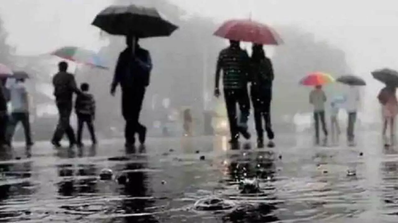 imd weather forecast for uttar pradesh heavy rain with thunder and dust