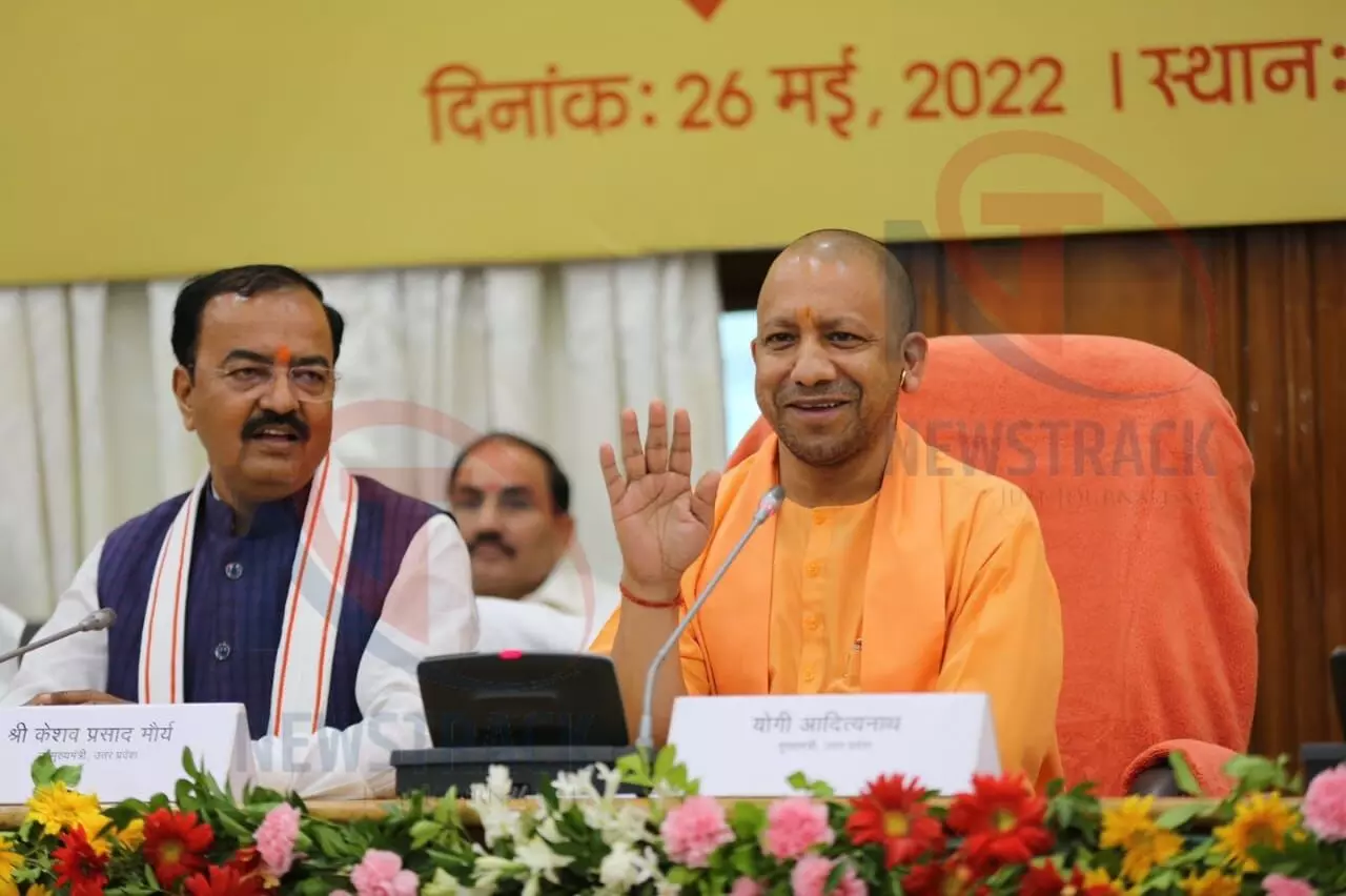 Chief Minister Yogi Adityanath statement over UP Budget 2022