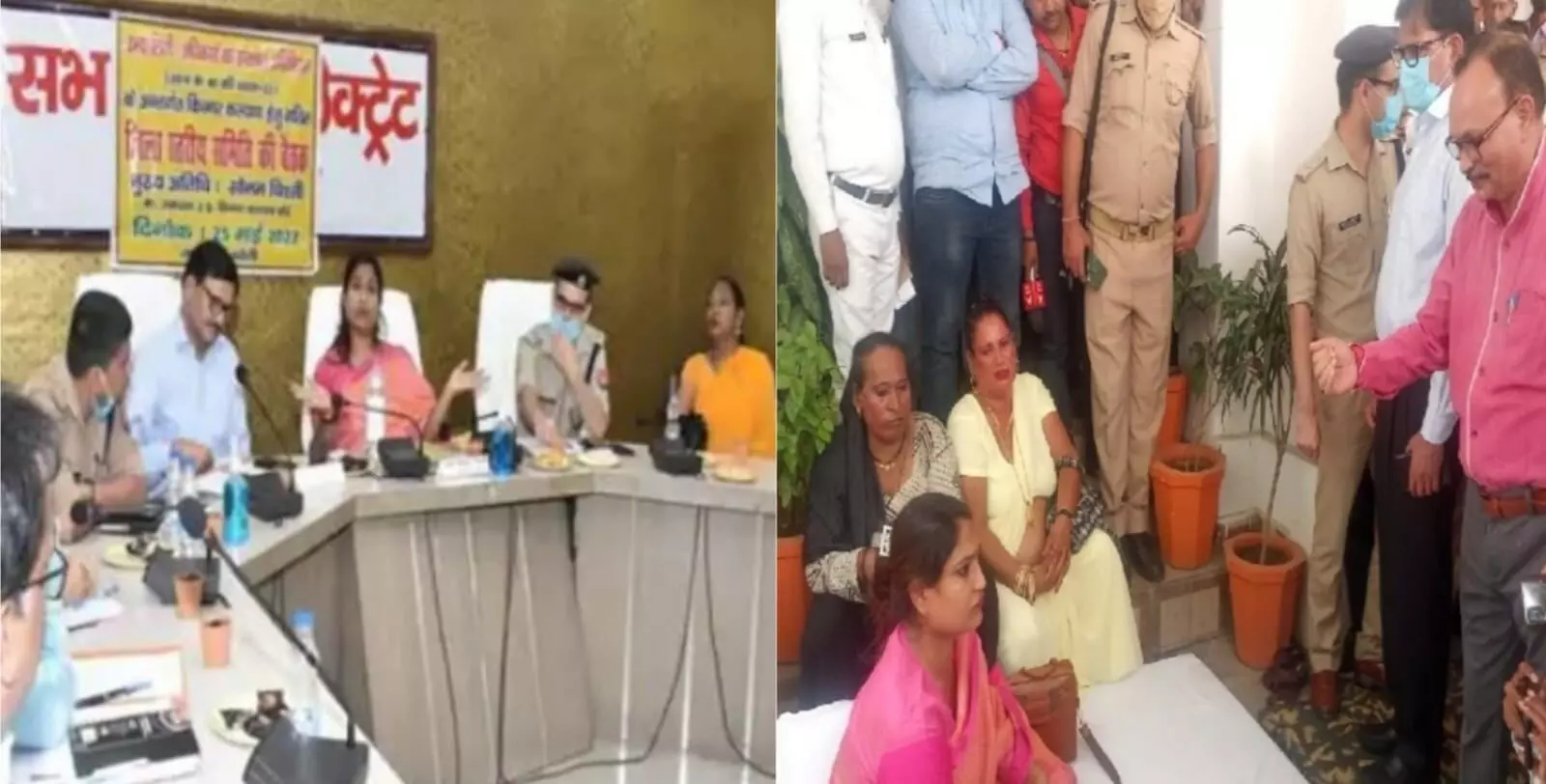 sonam kinnar sat on dharna to protest against the demolition of transgenders house in bareilly