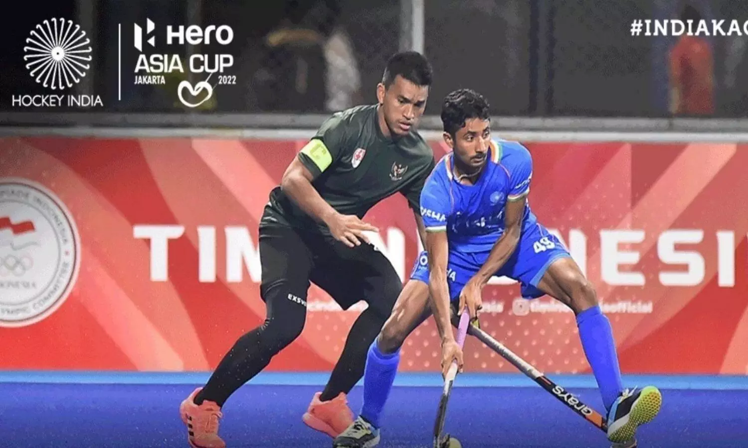 Asia Cup Hockey India vs Indonesia