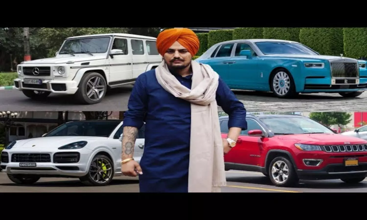 Sidhu Moosewala Car Collection