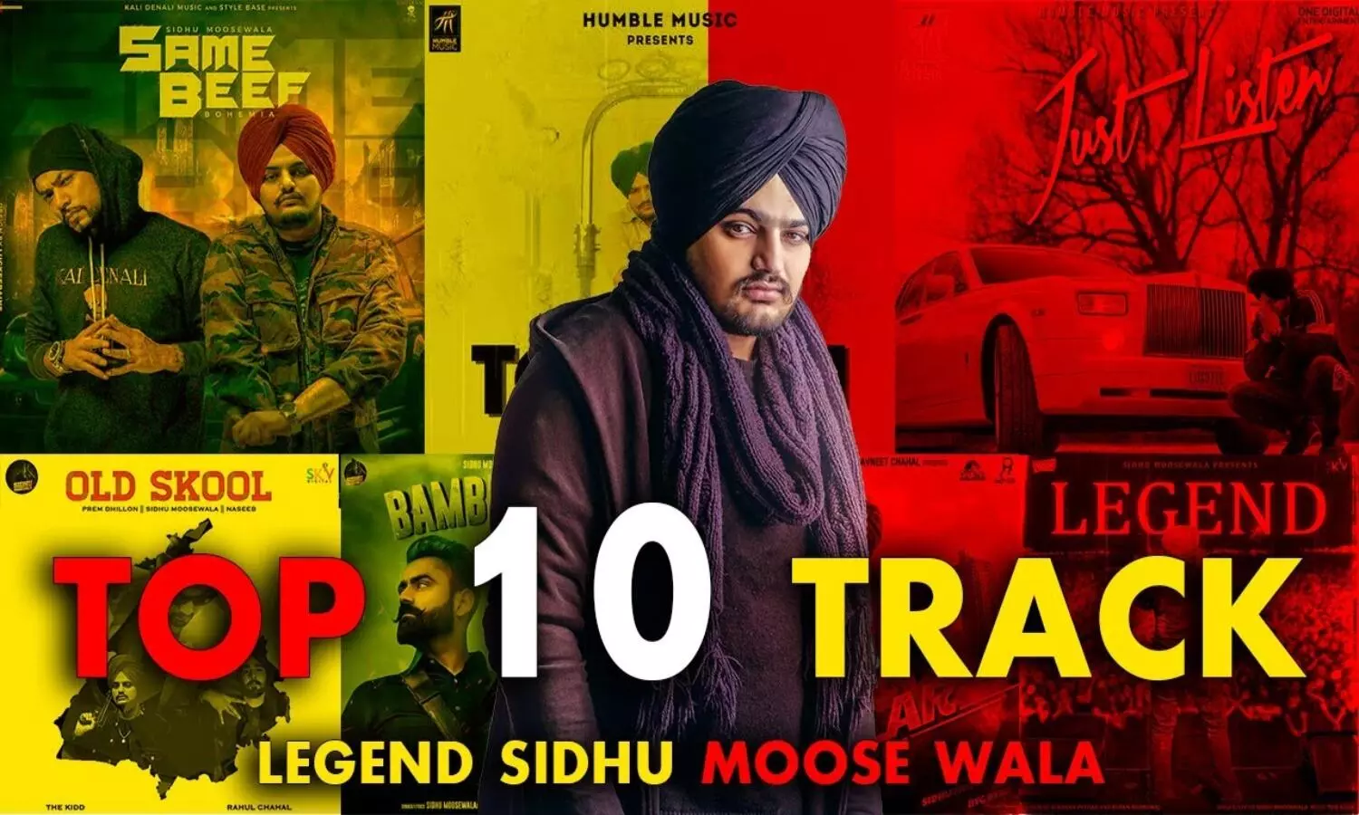 Sidhu Moosewala Top 10 Songs