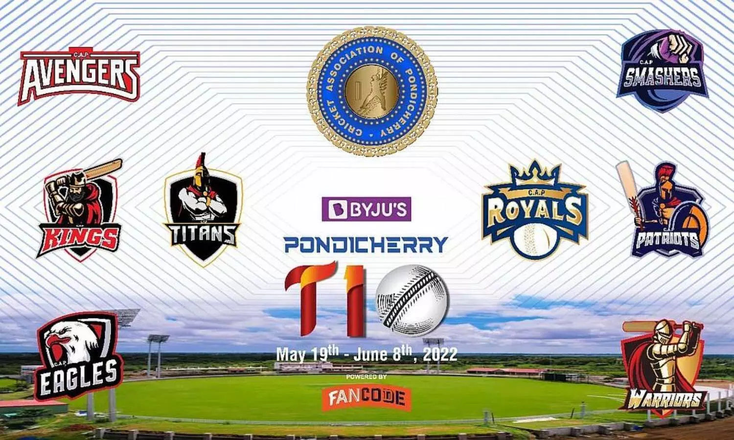 ROY vs KGS Puducherry T10 League