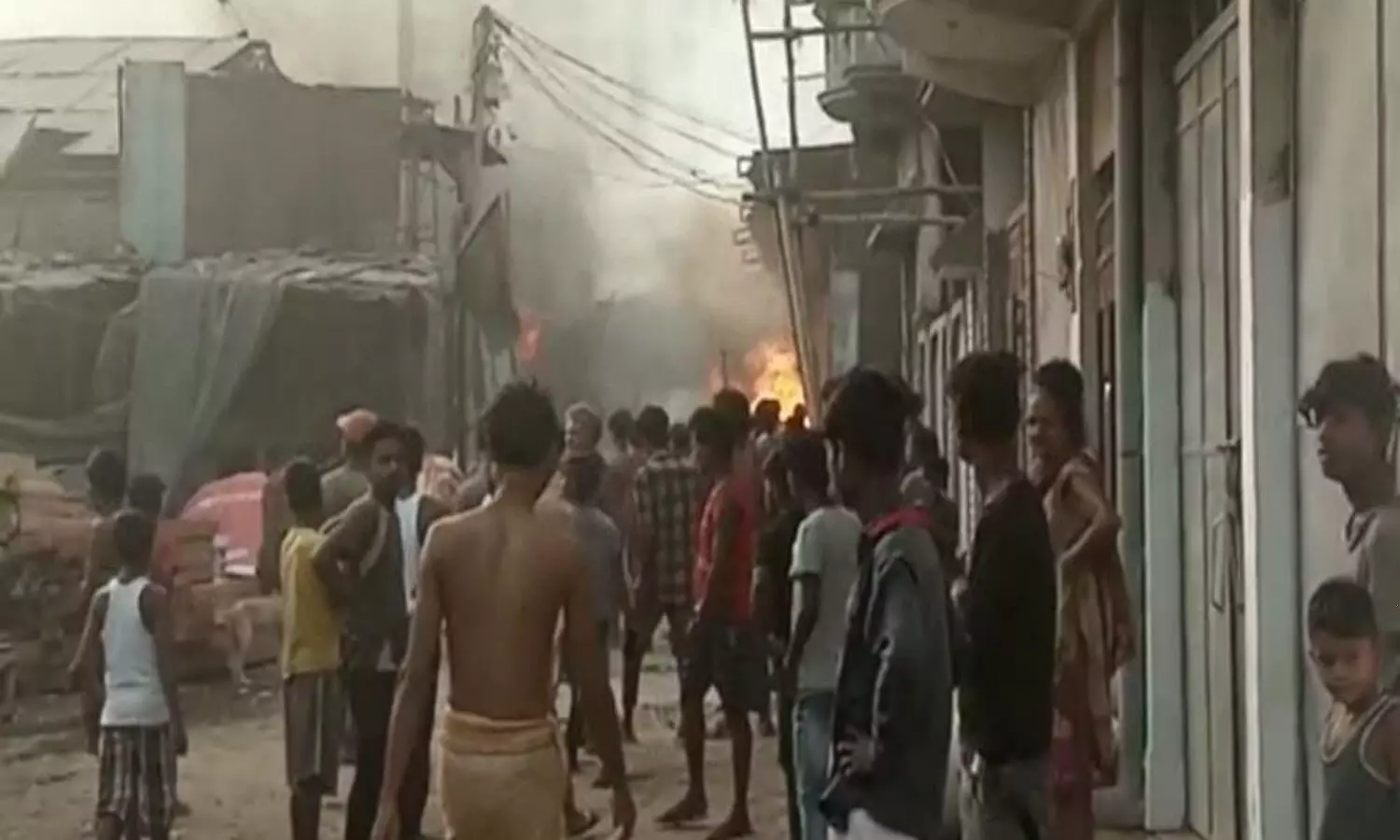 Aishbagh fire broke out