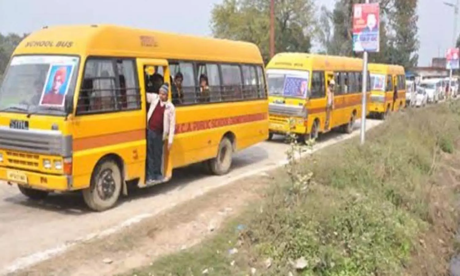 Registration of 683 school vehicles running on roads without fitness suspended in Gorakhpur