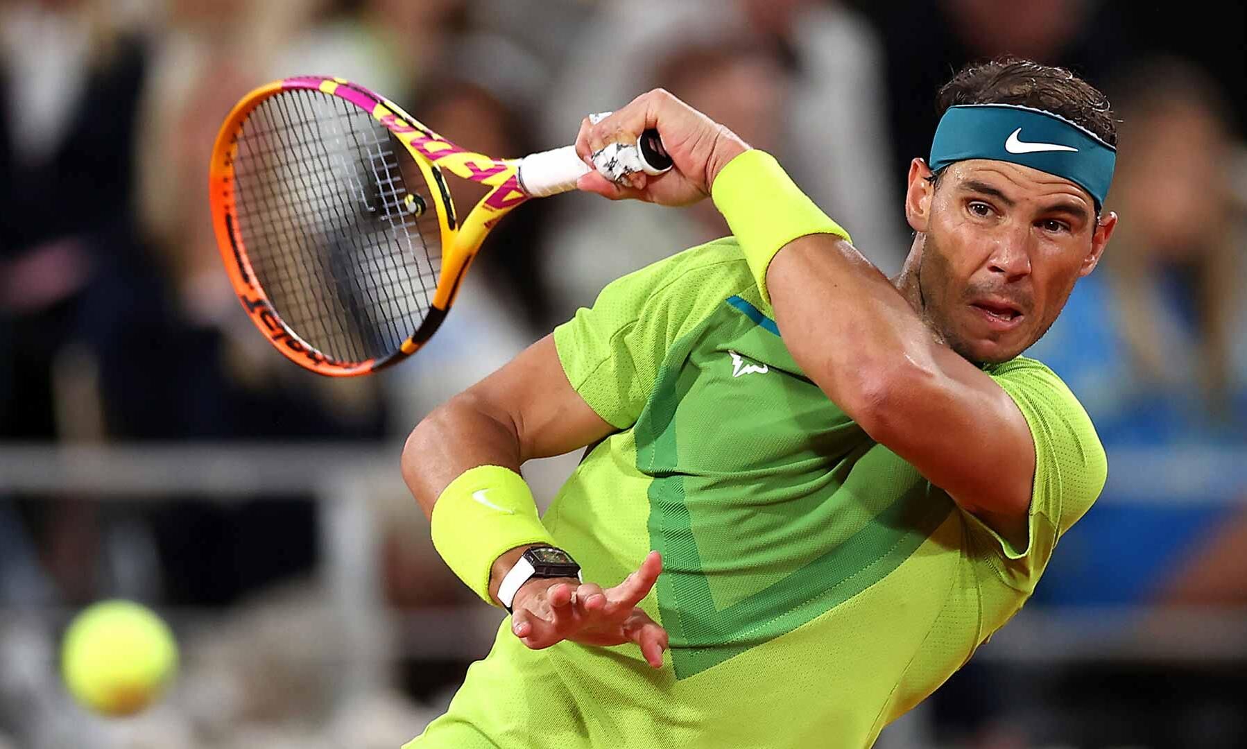 Spanish tennis player Rafael Nadal