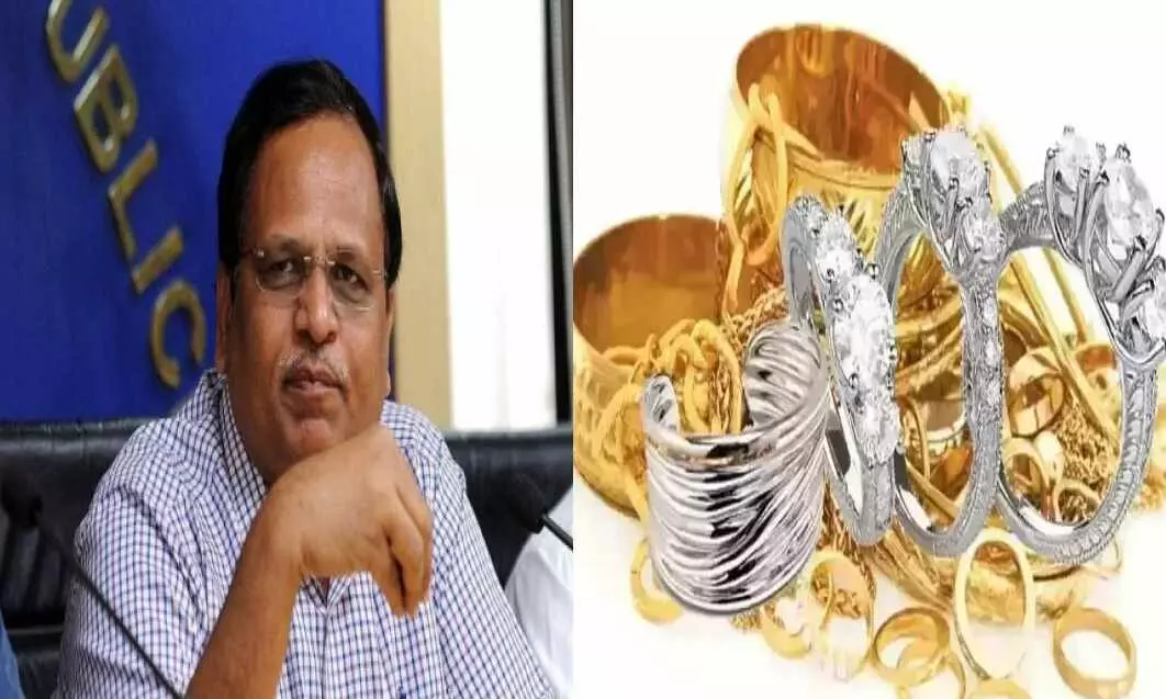 delhi health minister Satyendar Jain Raid ed recovered cash and gold