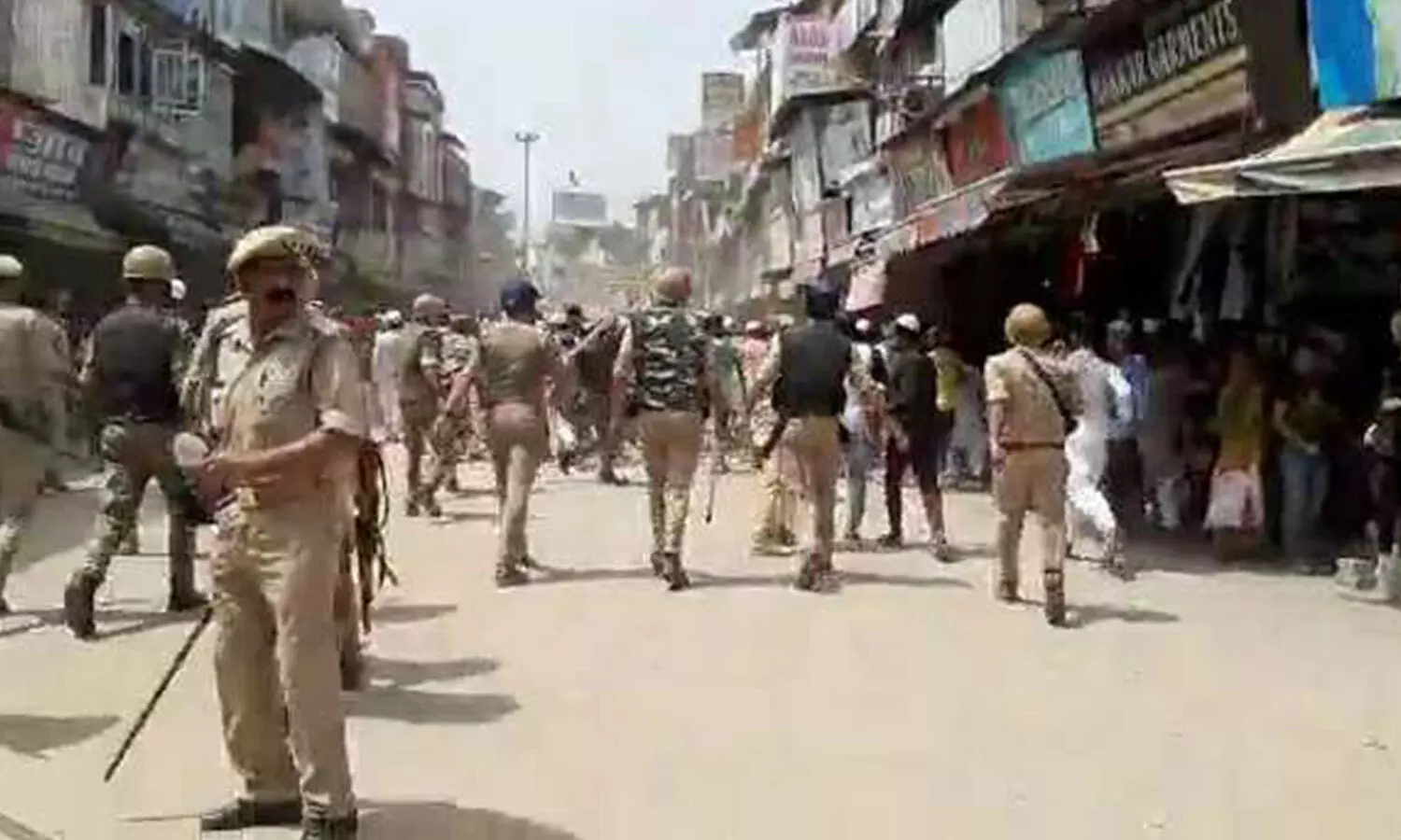 Protest in Saharanpur
