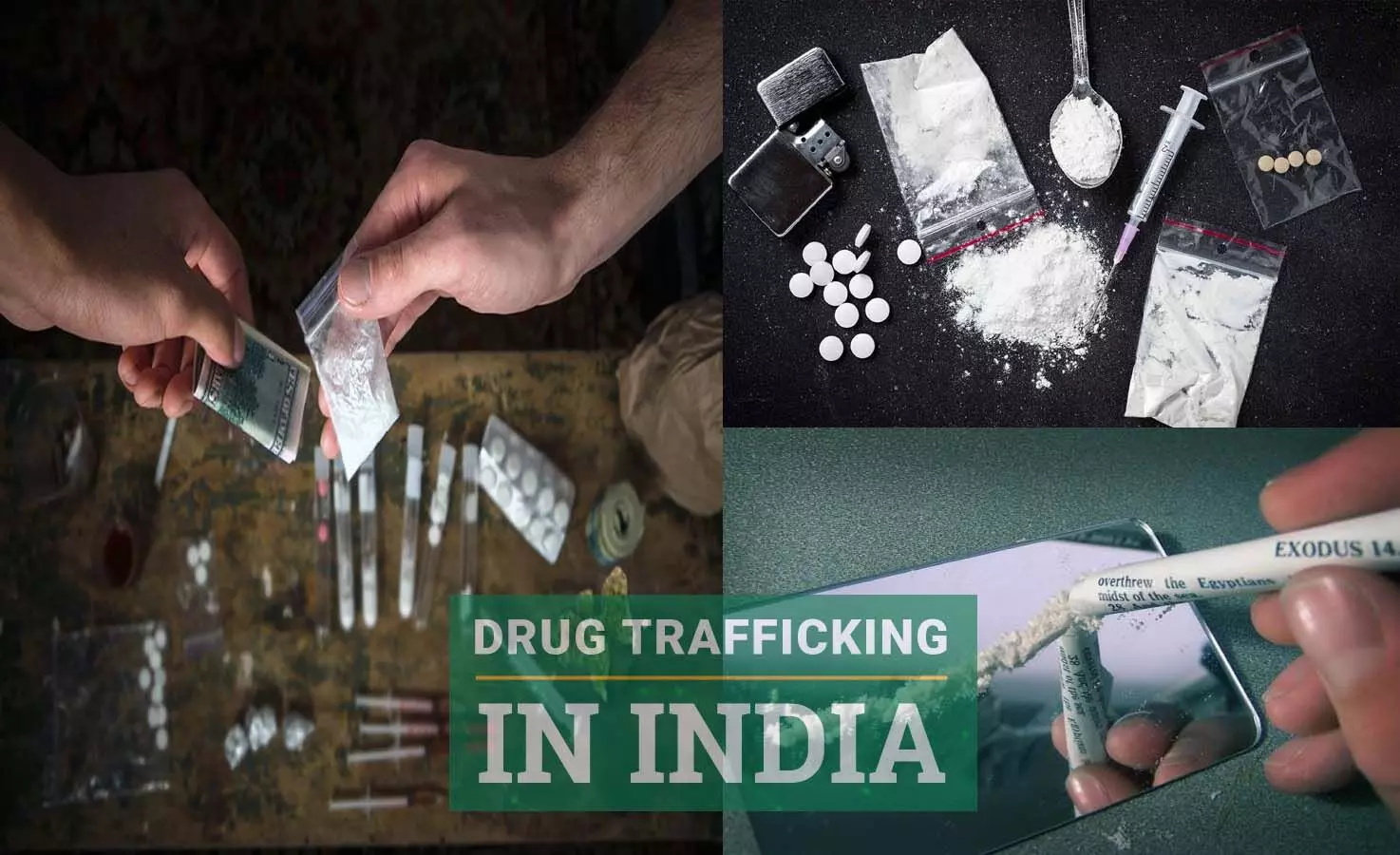 90% of drug consignments in the country are never caught