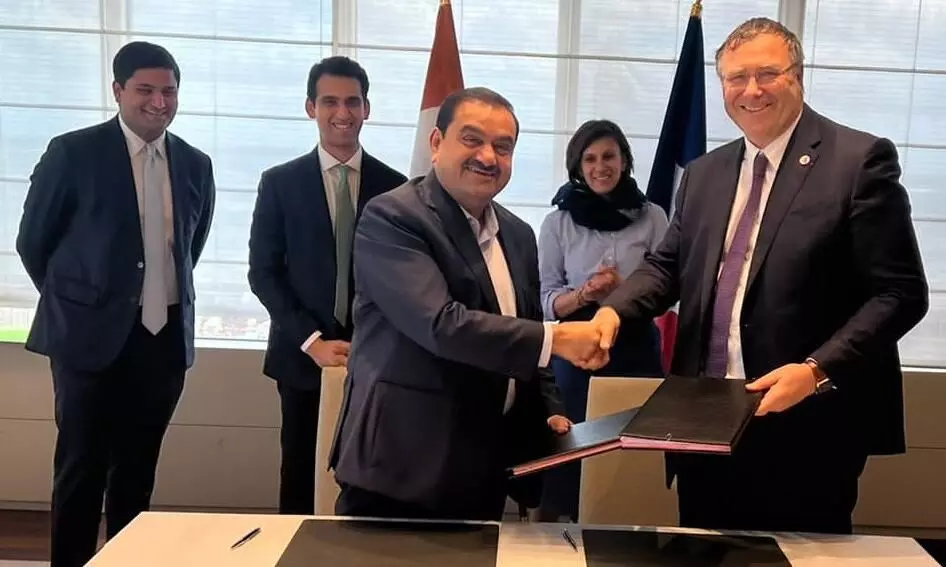 Adani Group and Total Energies sign agreement to create world largest green hydrogen ecosystem