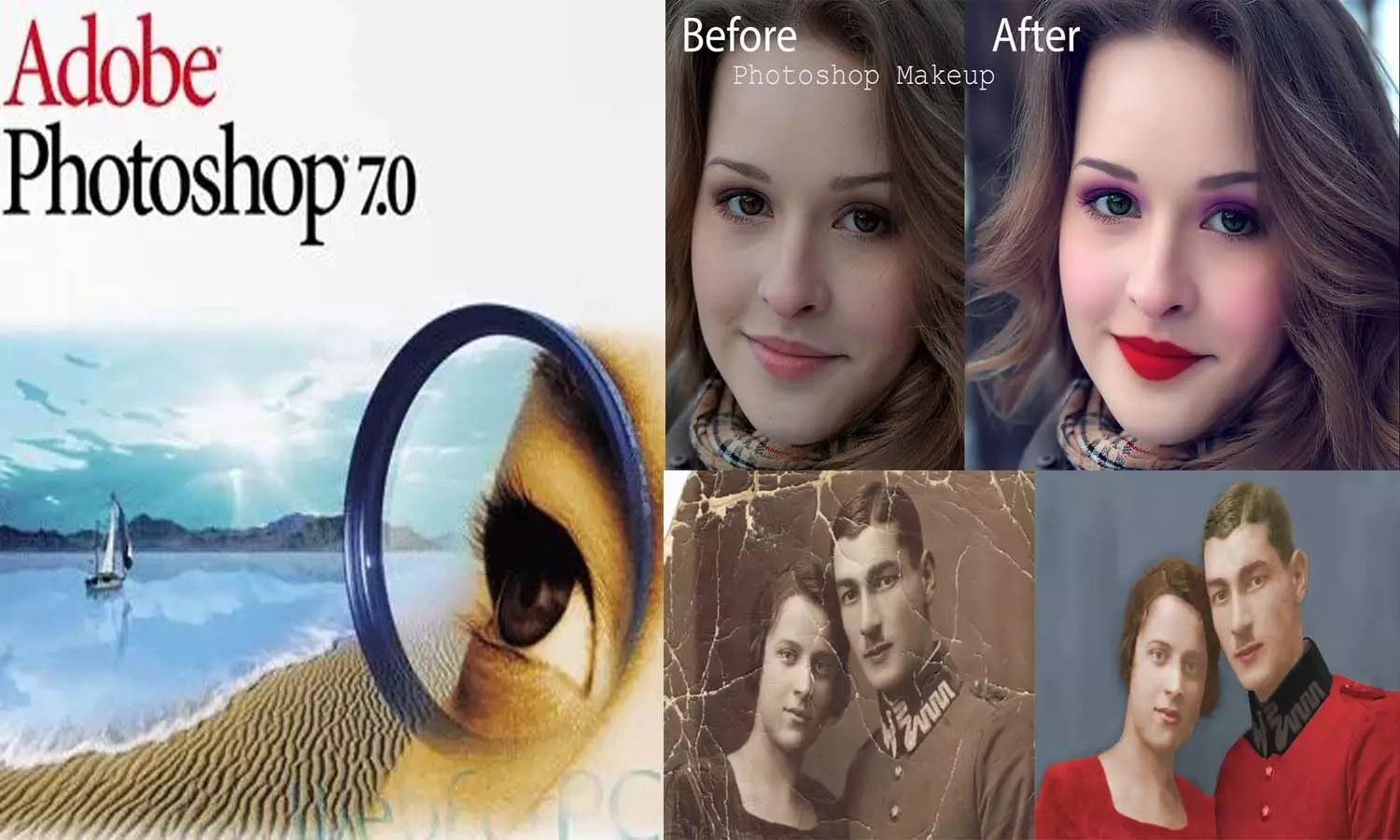 Photoshops neural filter will fix damaged photos