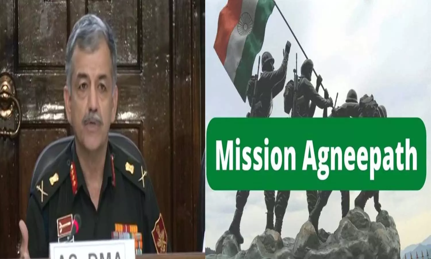 Joint Press Conference of Armed Forces on Agneepath Recruitment Scheme