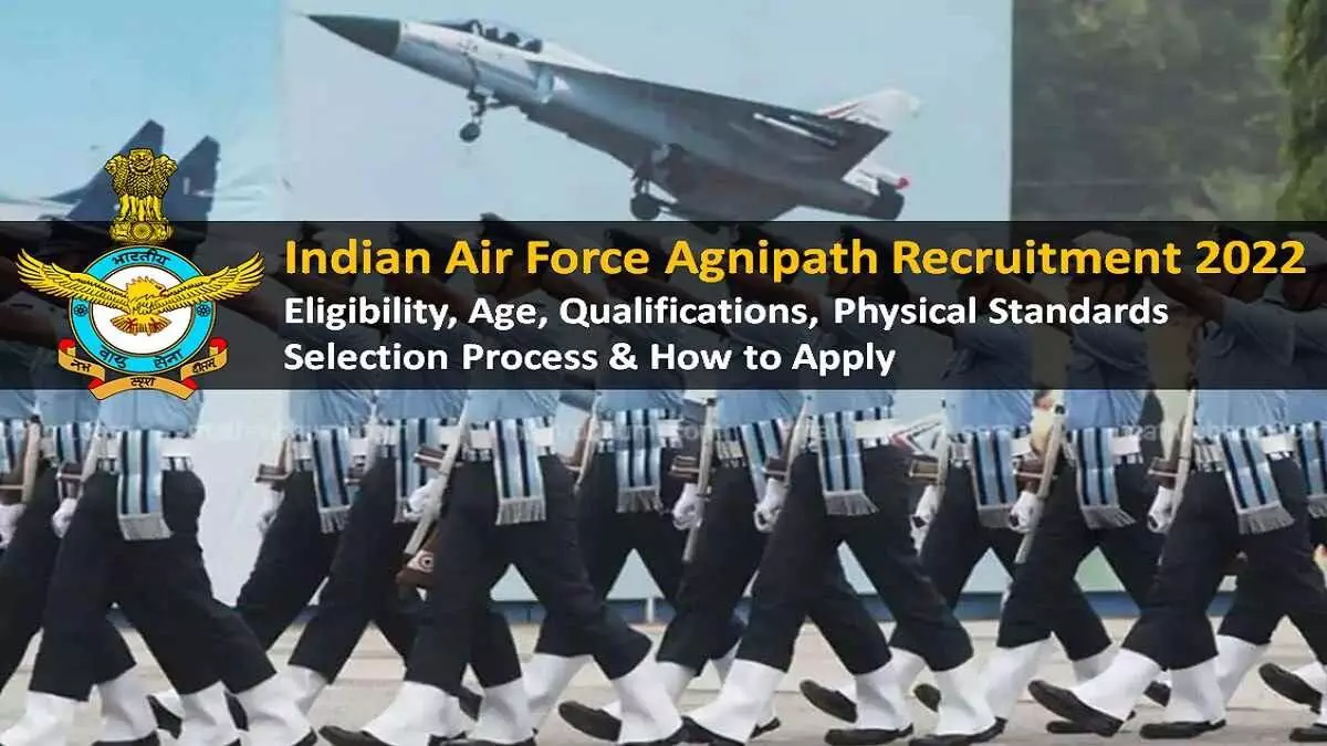 agneepath iaf recruitment 2022 schedule registration process begin 24 june see details