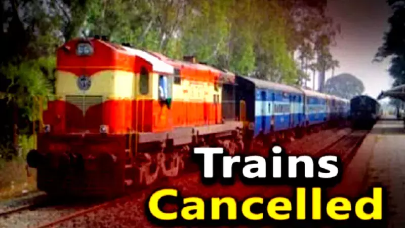 Train Cancel List Indian Railways 213 trains Cancel 26 June 12 trains  diverted today 9 rescheduled | Train Cancel List: रद्द हुई 231 ट्रेनें,  यात्रीगढ़ घर से निकलने से पहले चेक करें