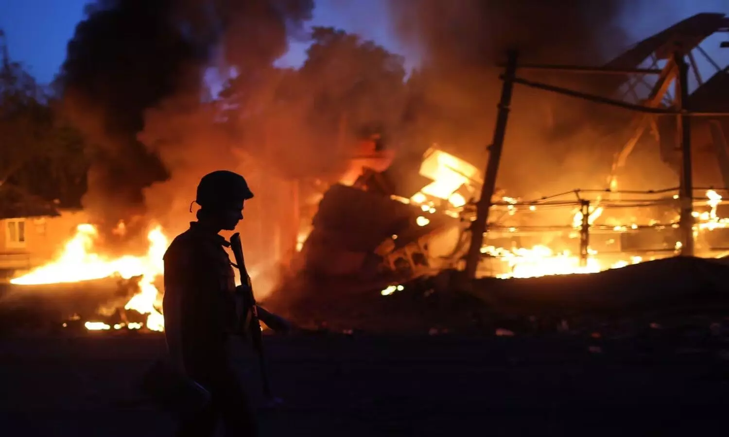 Russia Ukraine War blast