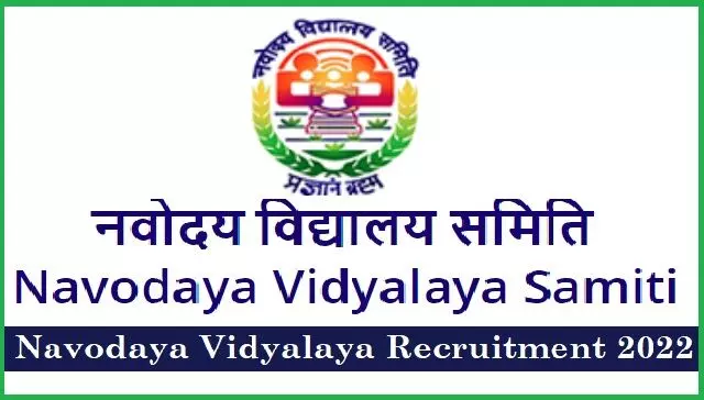 nvs teacher recruitment 2022 online apply for tgt pgt principal with other posts at navodaya gov in