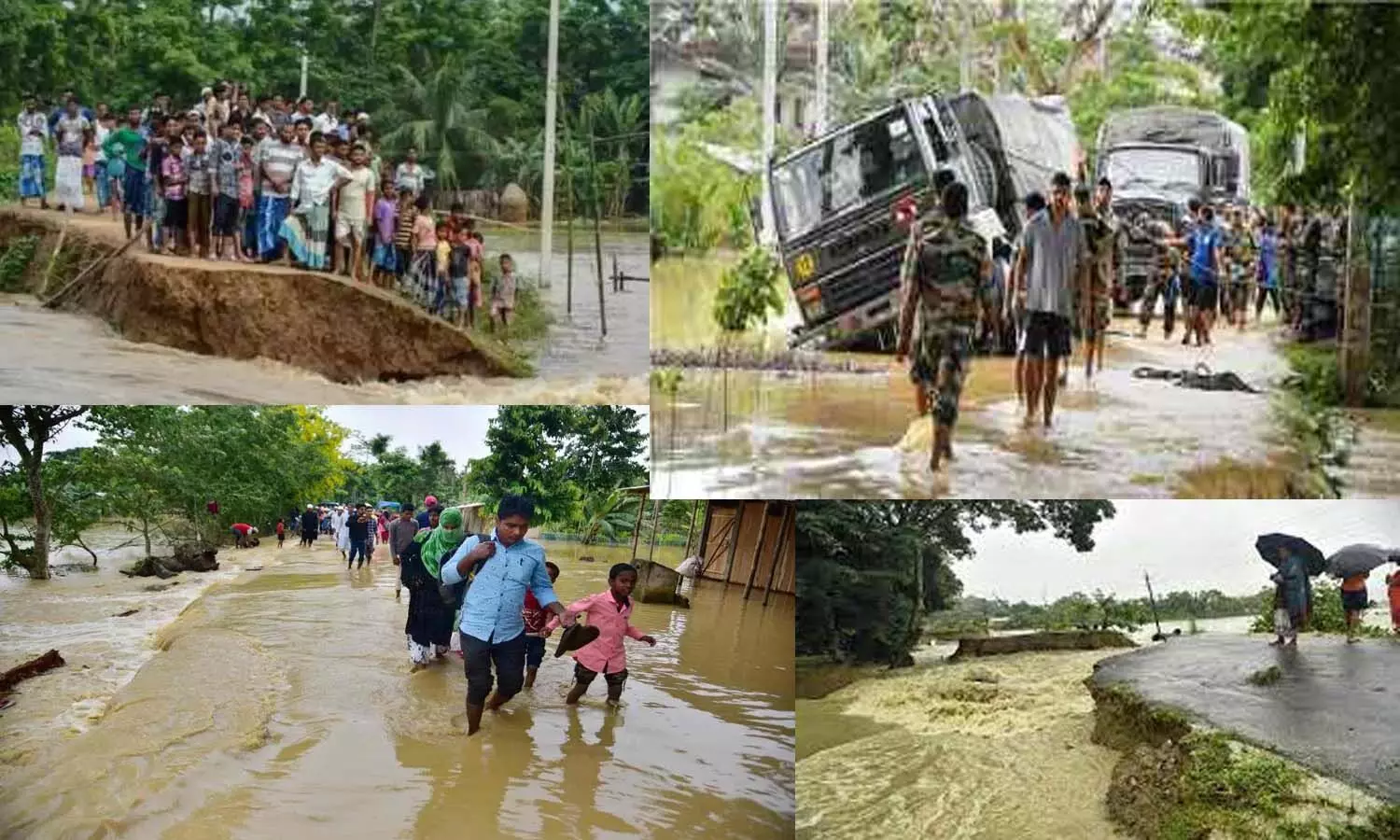 Floods everywhere in Assam affected more than 29 lakh people in 30 districts