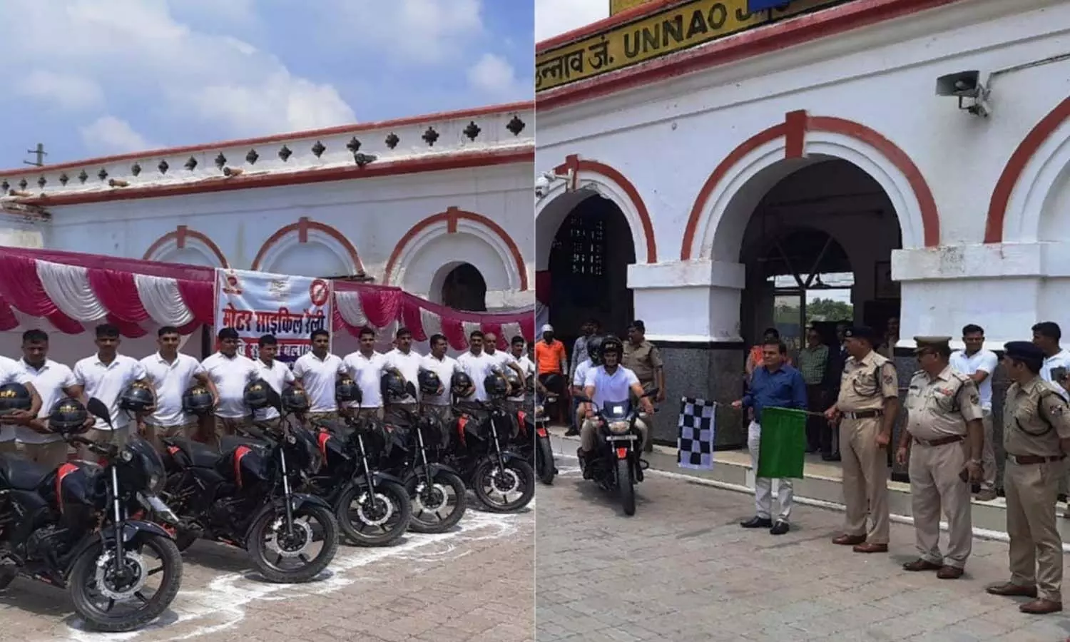 RPFs bike rally leaves from Unnao, will end on August 14 in Delhi