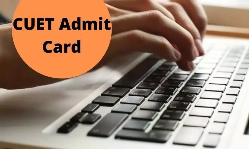 cuet admit card 2022 candidate check exam dates how to download