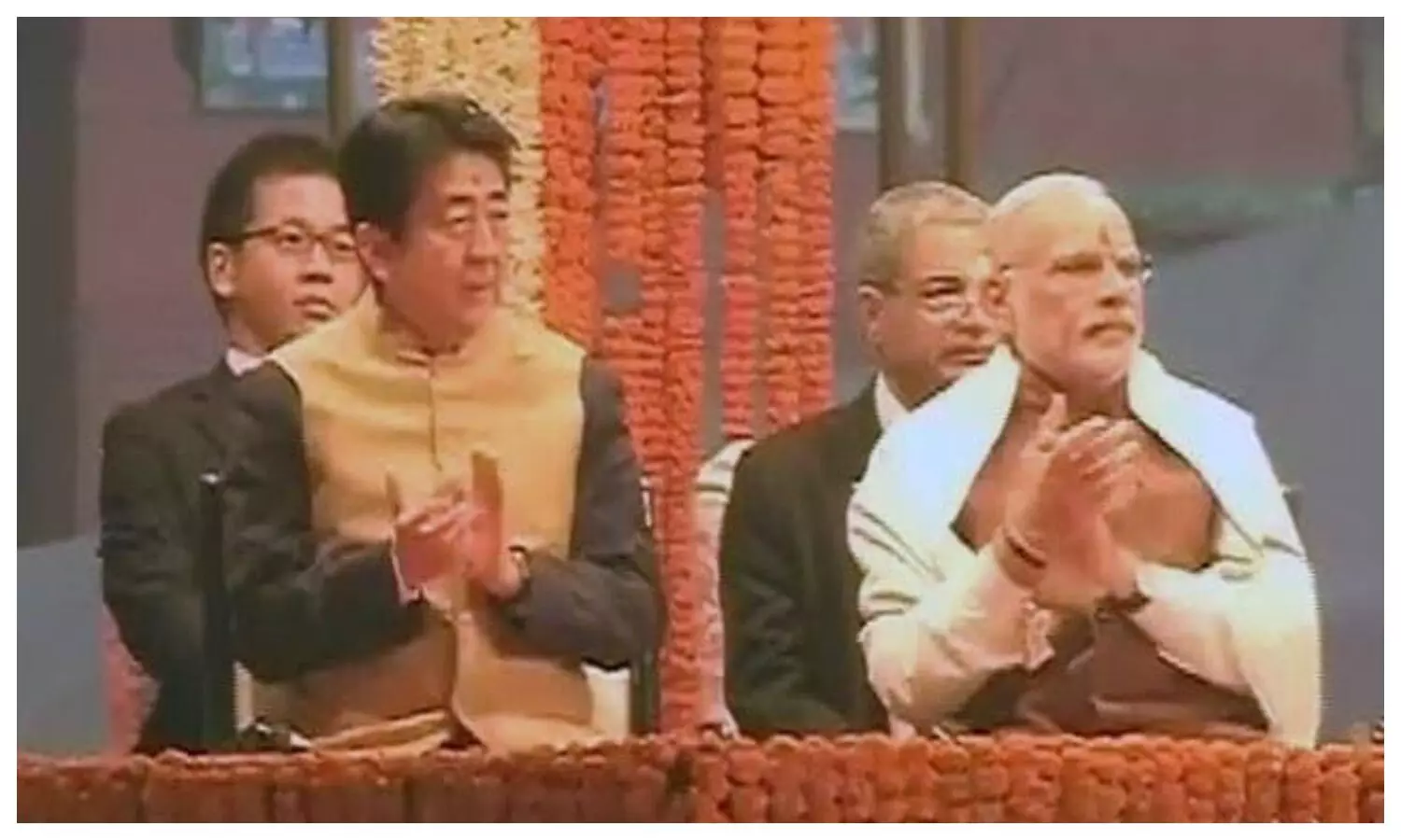 When Shinzo Abe visited India