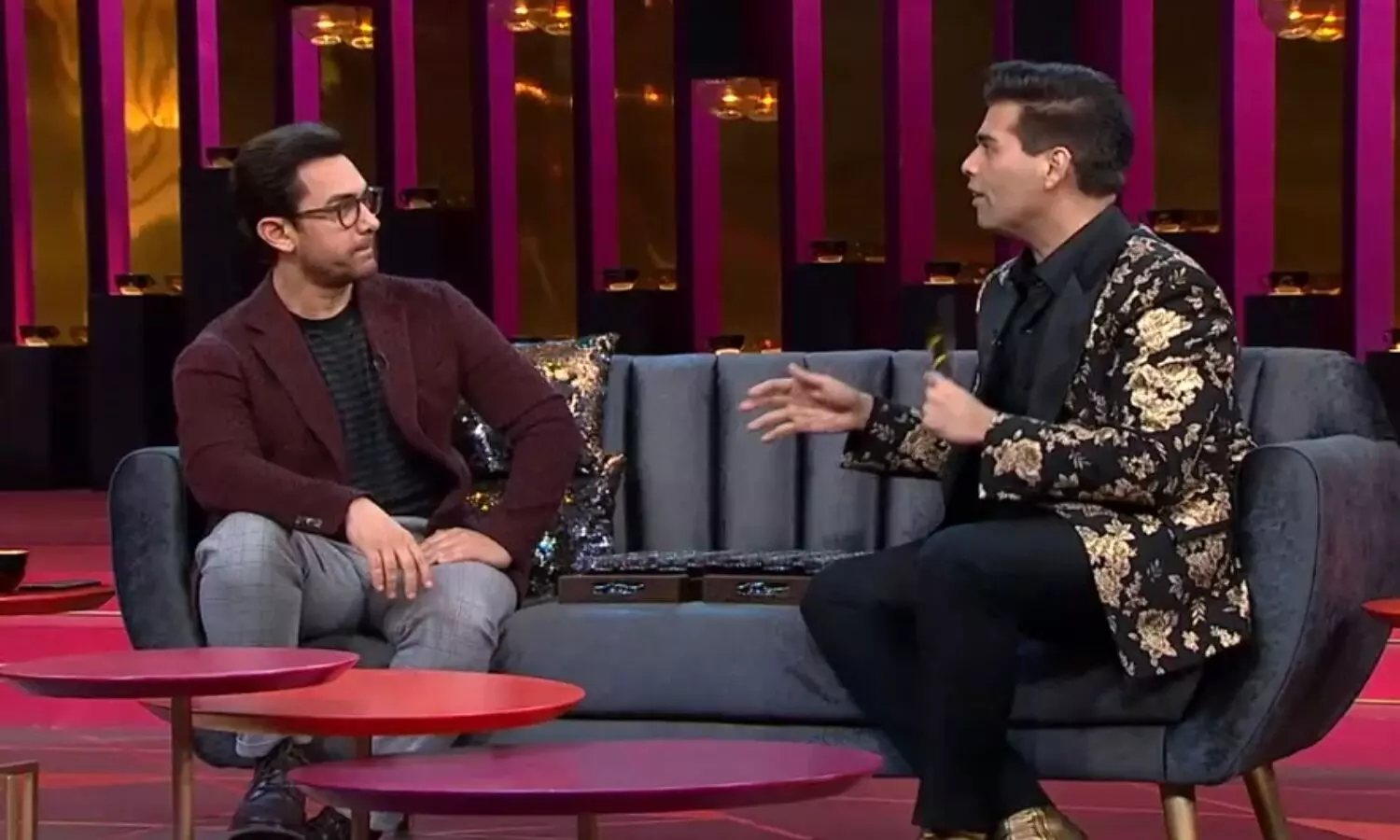 Aamir Khan in Koffee with Karan 7