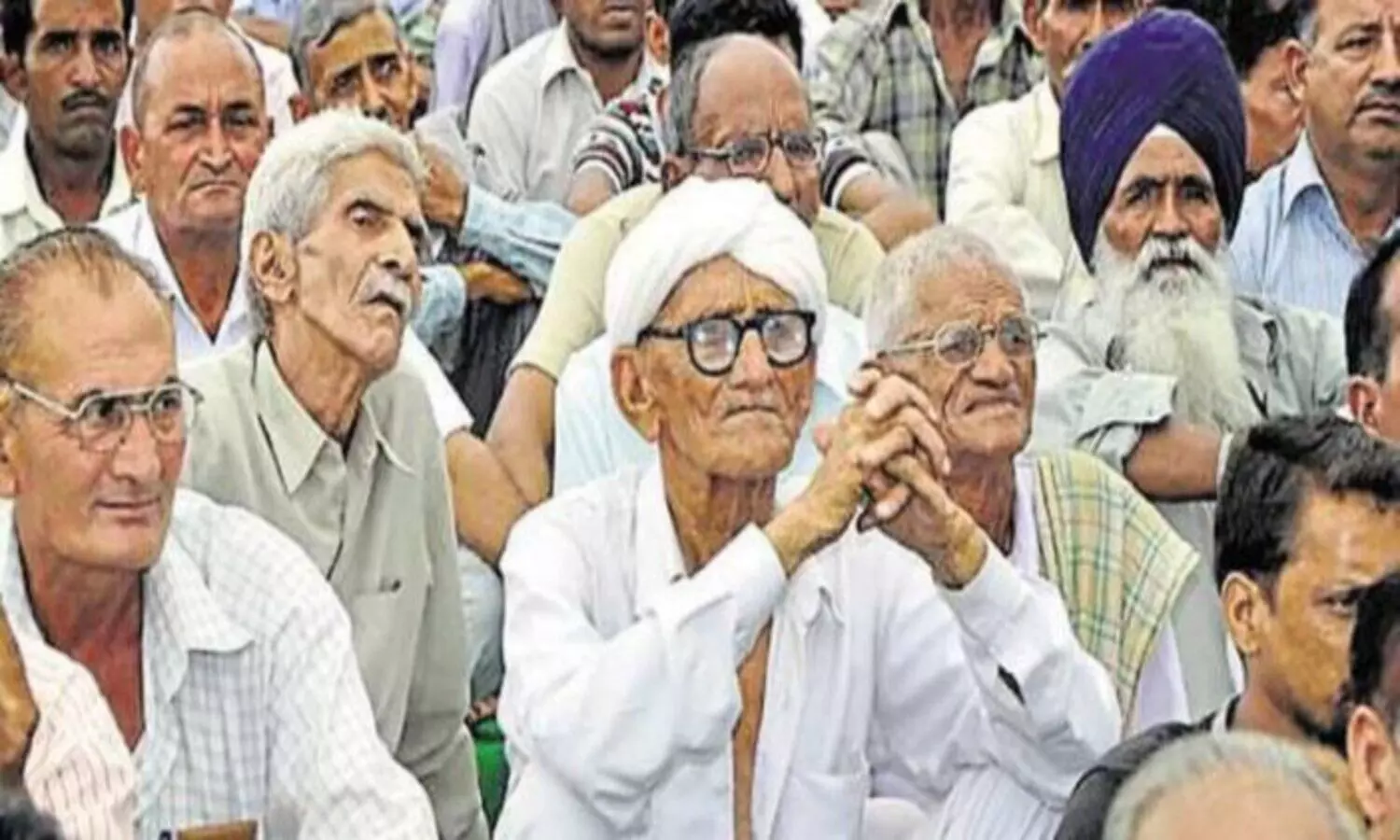 Old Age Population in india