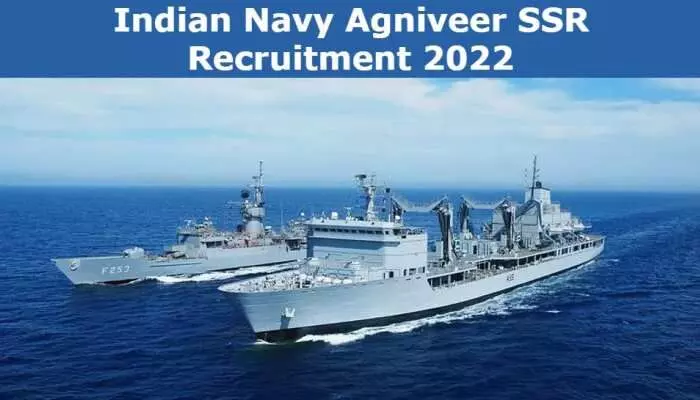 indian navy agniveer ssr recruitment 2022 vacancy for 2800 posts check notification apply online