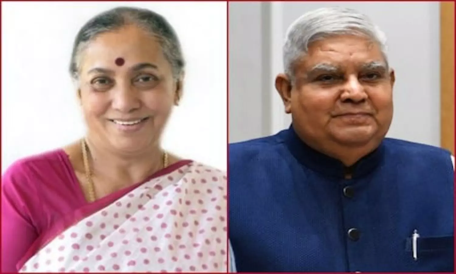 Vice President Election 2022 Margaret Alva and Jagdeep Dhankhar