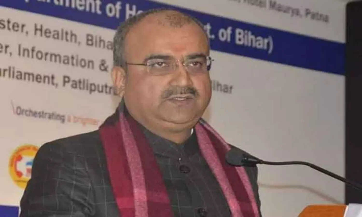 बिहार सरकार के स्वास्थ्य मंत्री मंगल पांडे