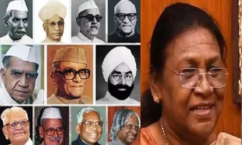 list of all presidents of india from 1950 to 2022 with tenure draupadi murmu