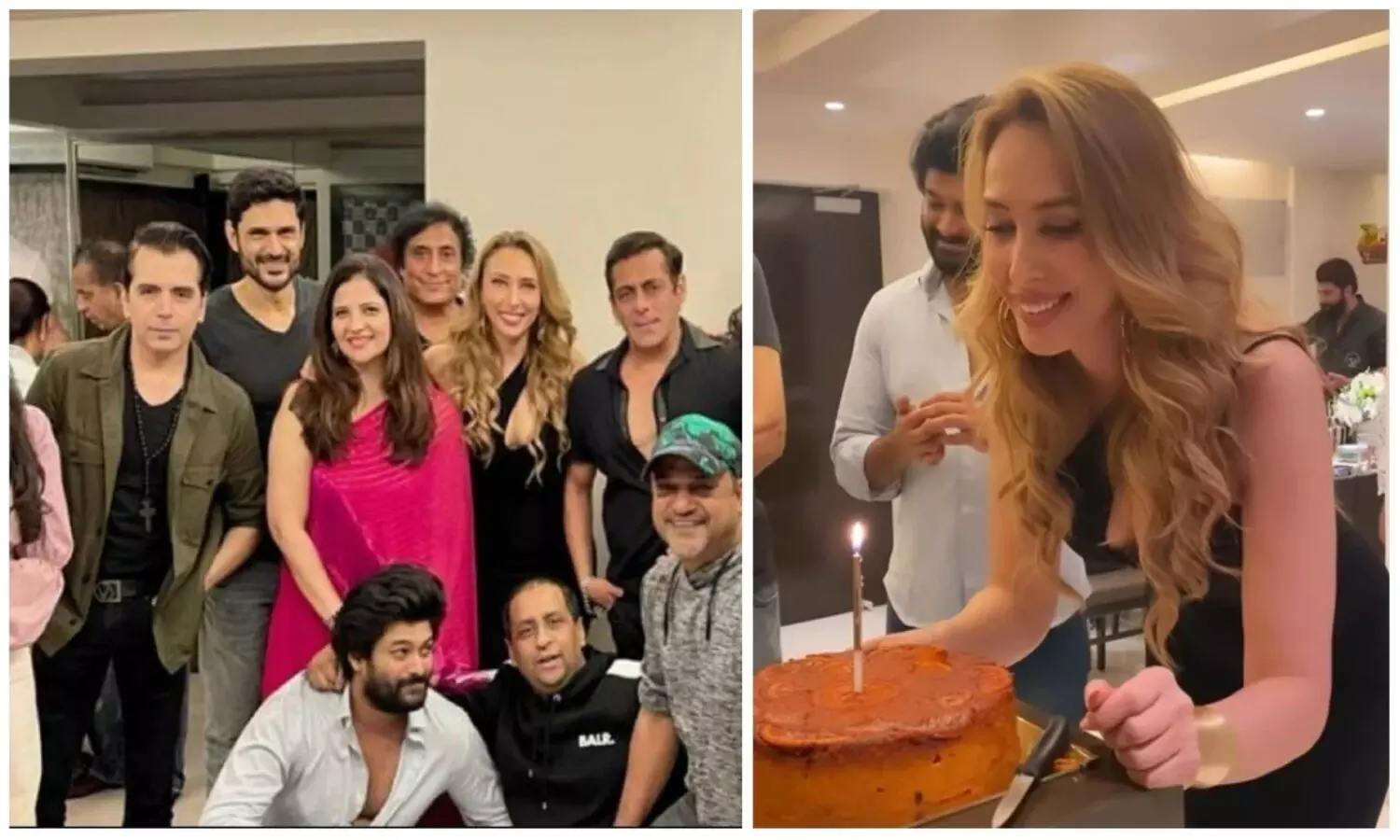 Salman Khan Celebrate Iulia Vanturs Birthday