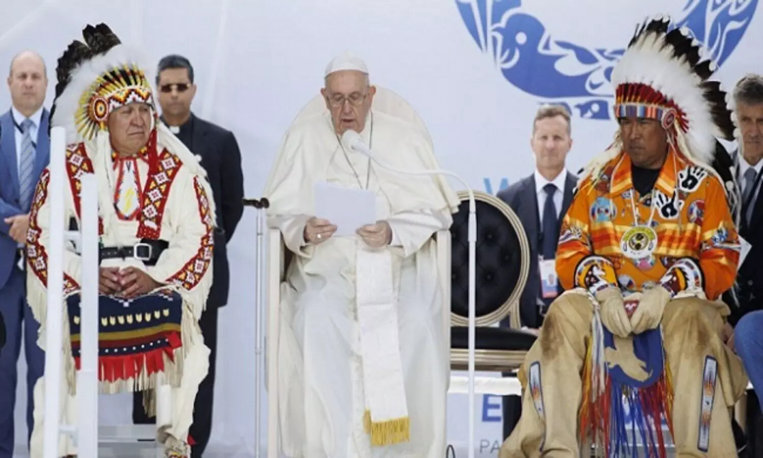 pope apologizes for evil Indigenous abuse in Canada