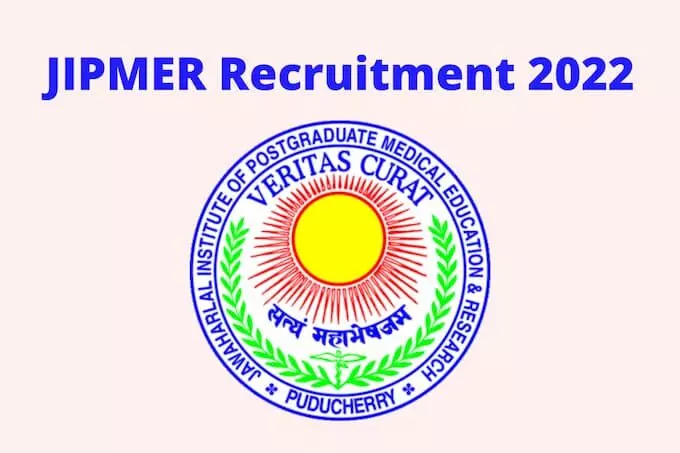 vacancy for so many posts in jipmer here is the last date of application
