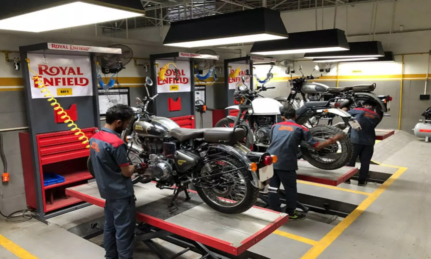 royal enfield service center lucknow