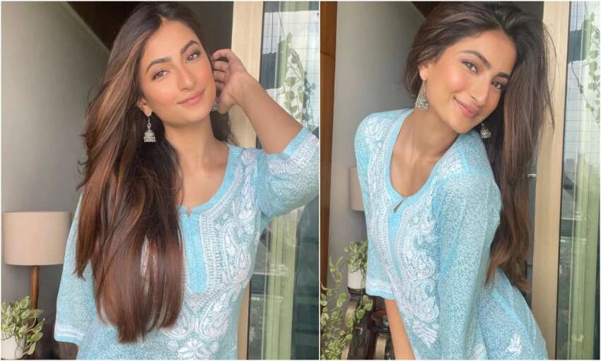 Palak Tiwari wins everyone’s heart with short kurti and denim jeans, has special attachment to Lucknowi chikankari