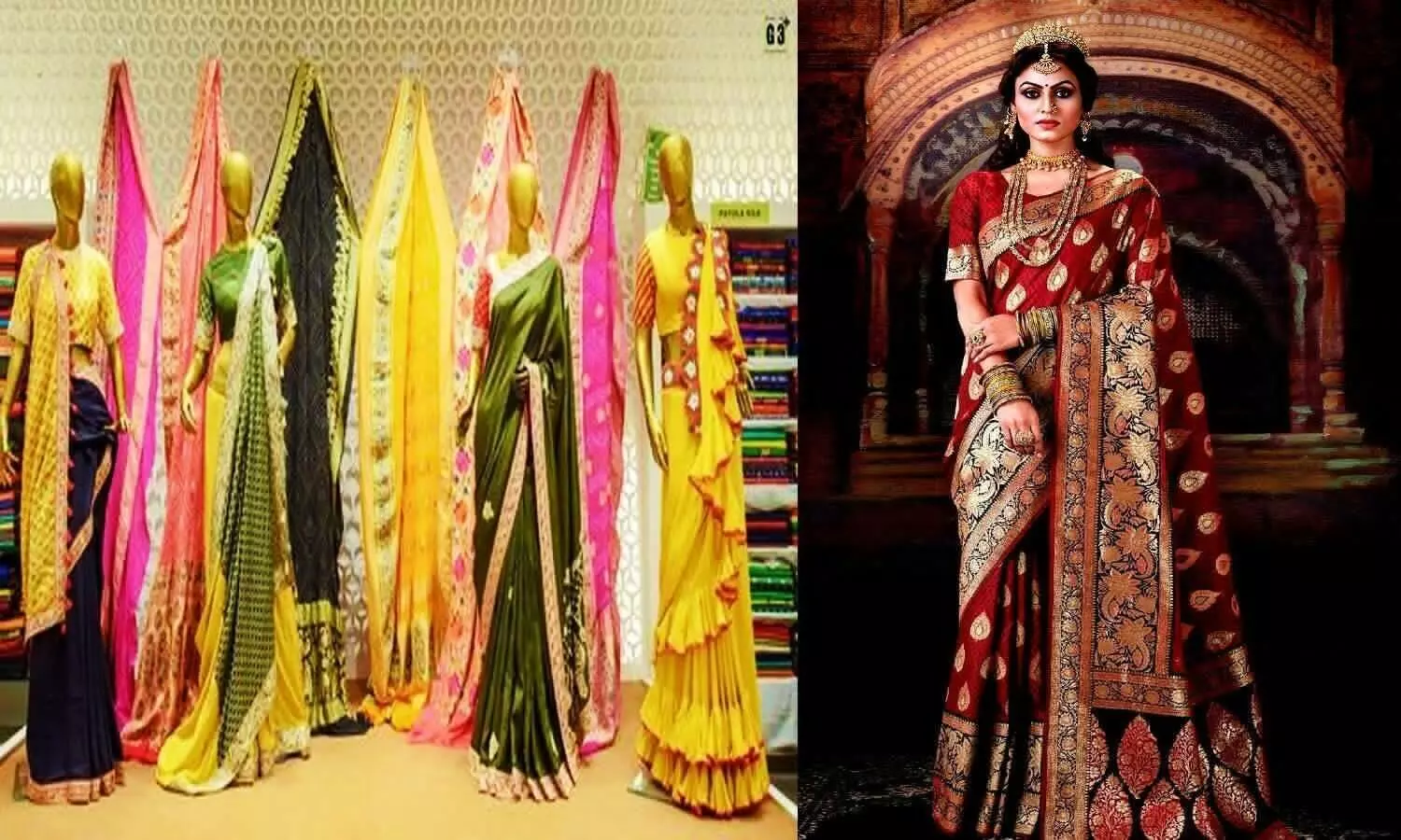 Famous Saree Shops in Lucknow