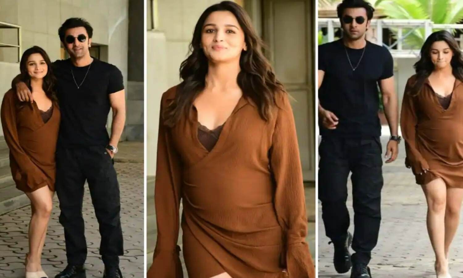 Brahmastra: Alia and Ranbir spotted together, baby bump of actress seen in front of the camera for the first time