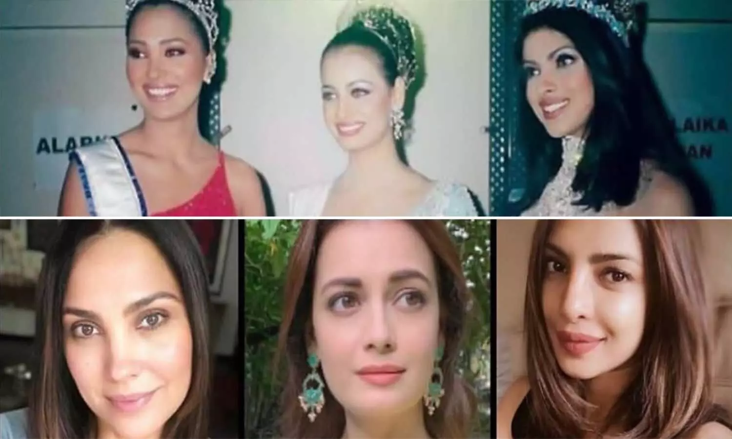 Indian Beauties Now and Then