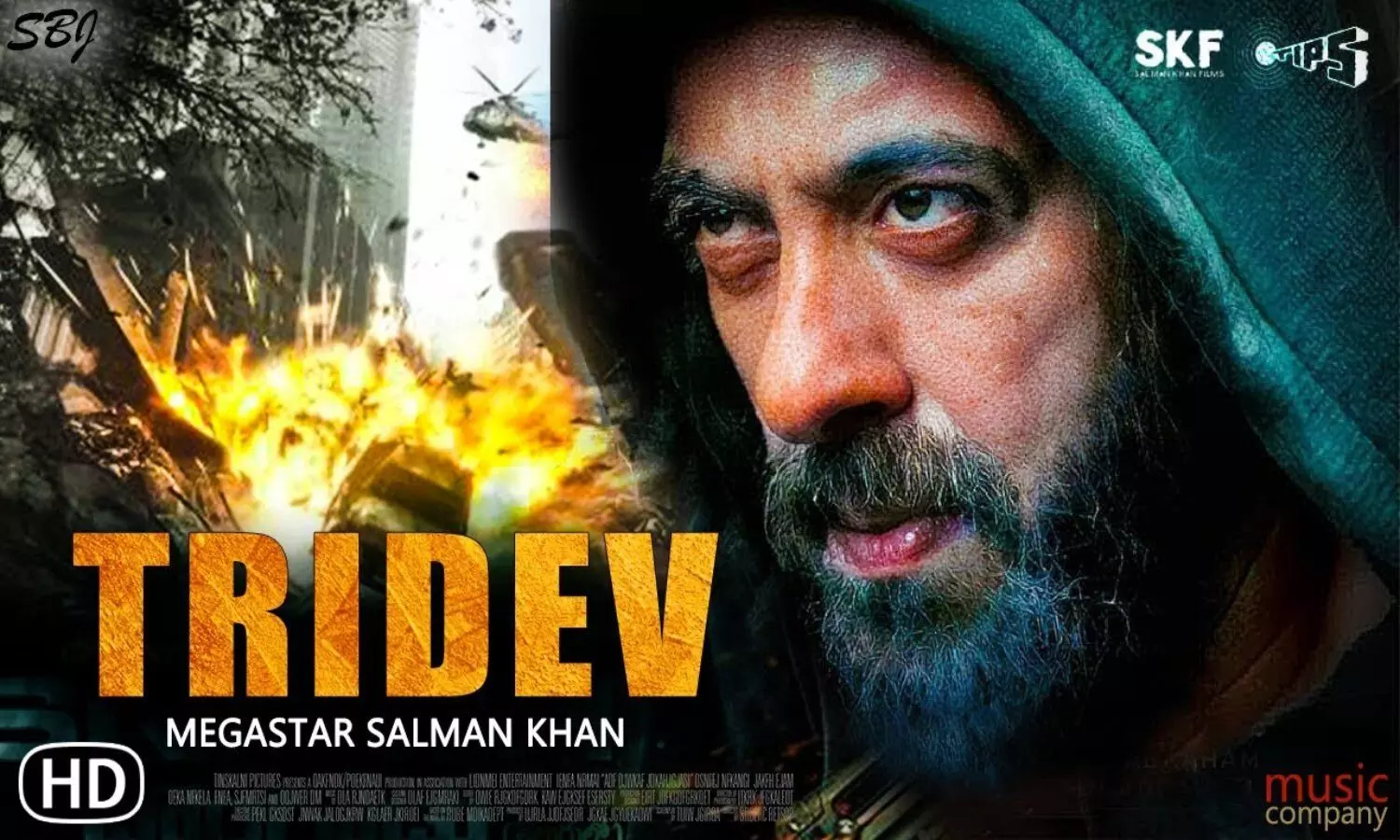Salman Khan in Tridev Remake