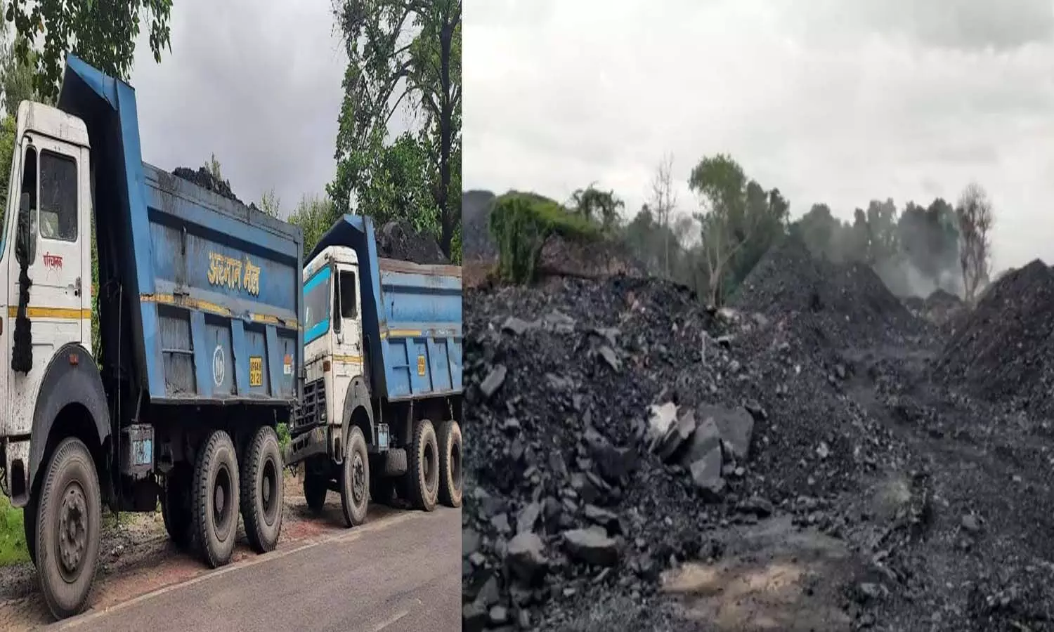 Coal smugglers syndicate in Sonbhadra blew coal worth crores from illegal storage, four arrested