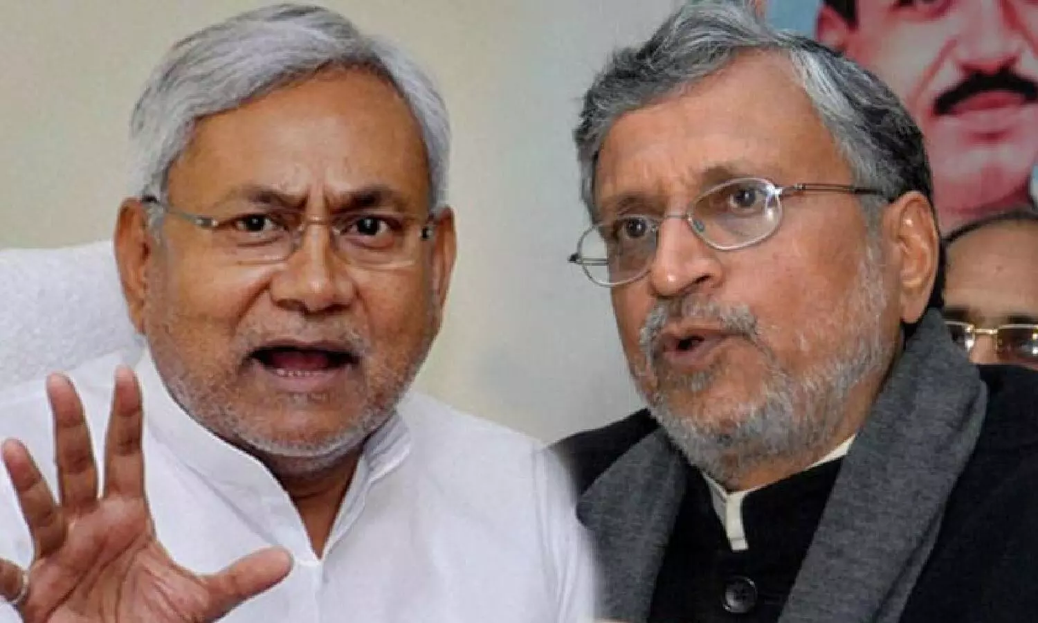 Nitish Kumar and Sushil Modi