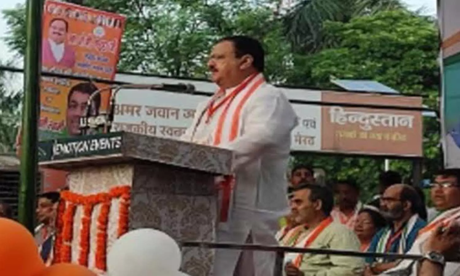 BJP tricolor bike rally in Meerut: JP Nadda calls upon to dedicate his life to protect the tricolor