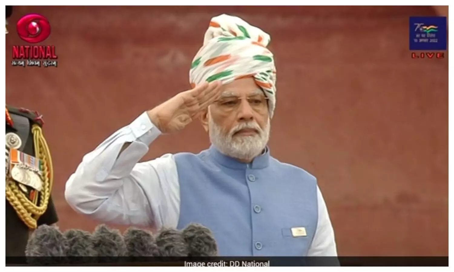 Main features of PM Modi speech at Red Fort