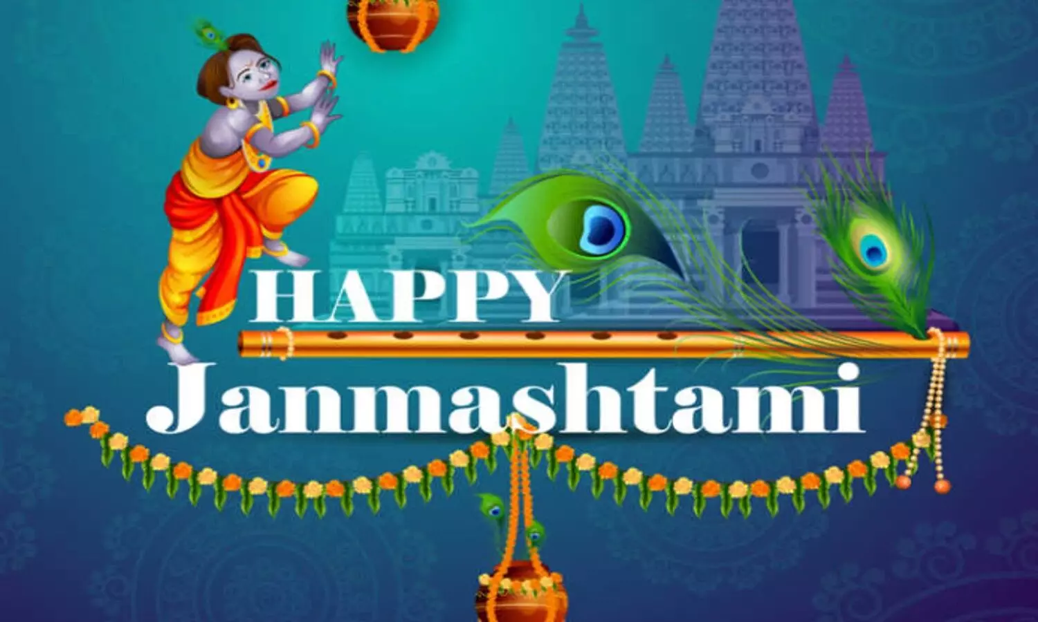 happy krishna janmashtami