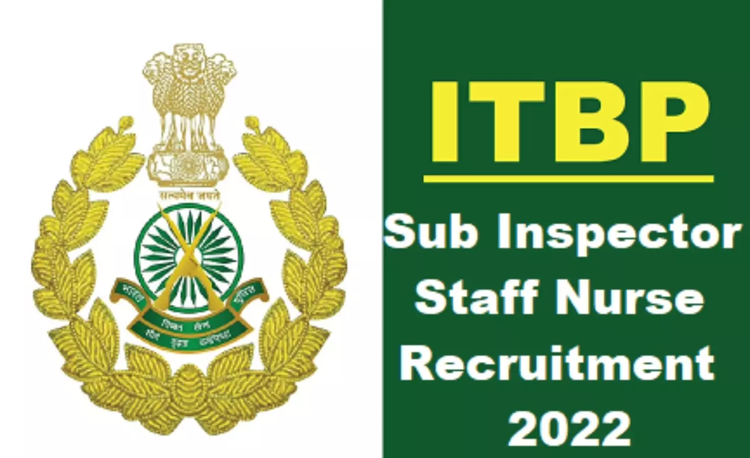 itbp staff nurse recruitment 2022 know selection process education qualification vacancy detail