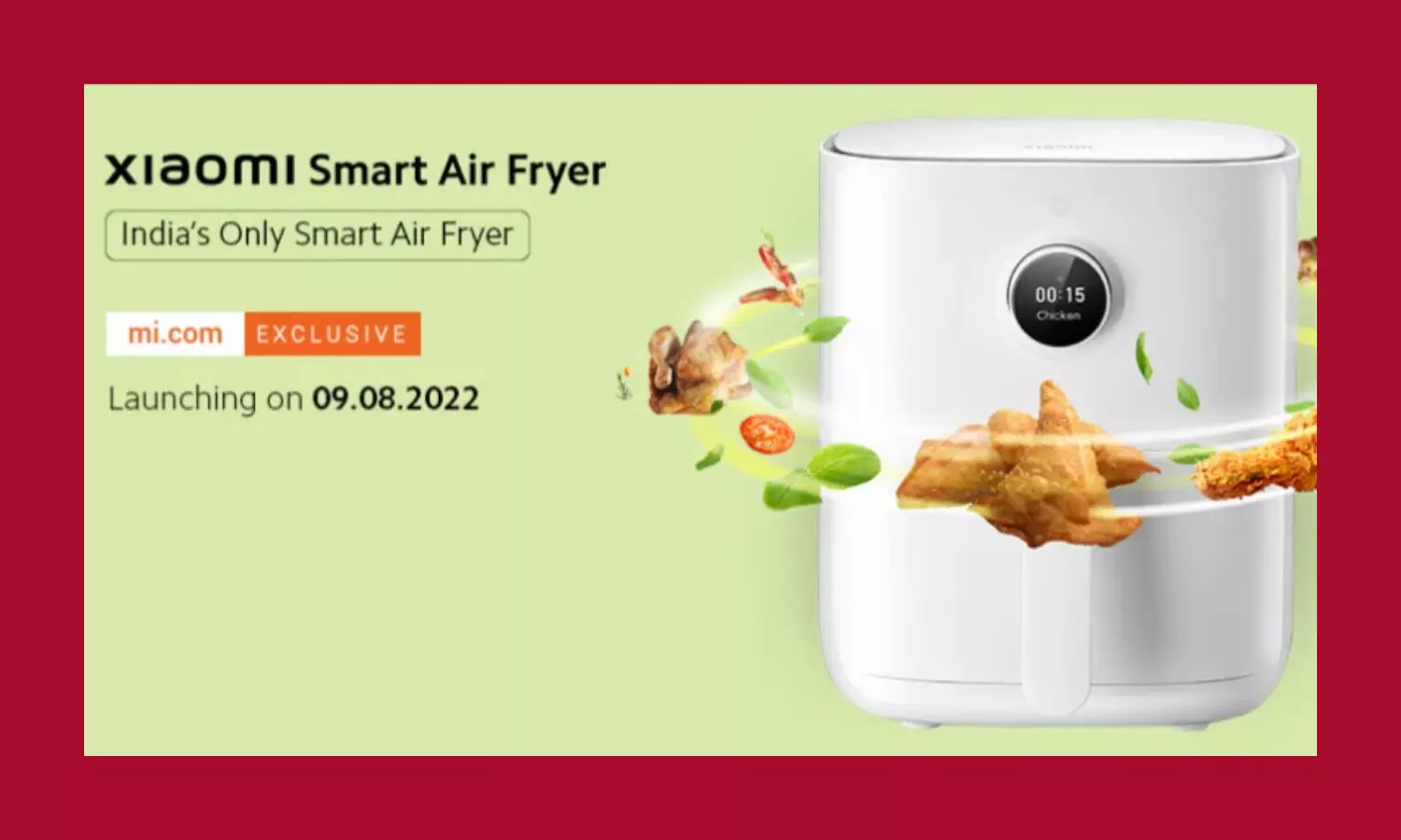 Xiaomi Smart Air Fryer Price in India